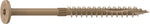 1/4" Multi-Purpose Flat Head Structural Screw - 4" x 1/4" - 10 ct (CAMO 360200) 0360200