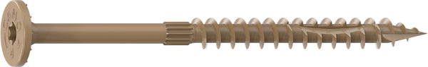1/4" Multi-Purpose Flat Head Structural Screw - 4" x 1/4" - 50 ct (CAMO 360204) 0360204