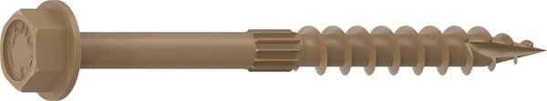 1/4" Multi-Purpose Hex Head Structural Screw - 3" x 1/4" - 50 ct (CAMO 364174) 0364174