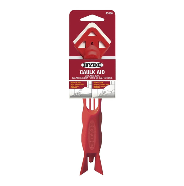 Hyde Caulk Aid Remover & Smoother Combination Tool 43660
