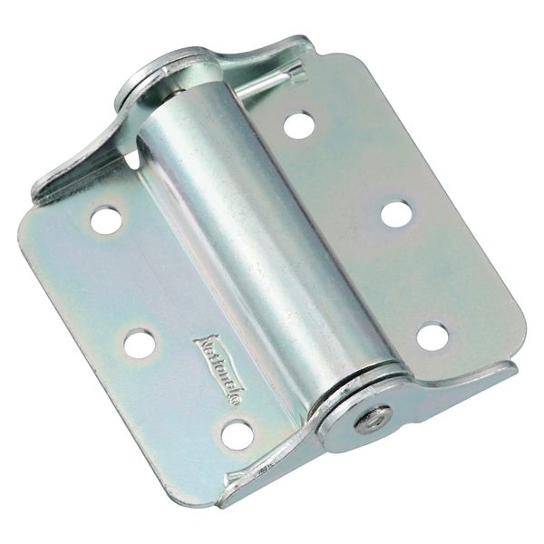 National Hardware N114-801 V123 Spring Hinges in Zinc Plated, 2 Pack, 3"
