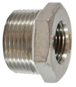Anderson Metals 62509B 3/4x1/2 Ss Hex Bushing