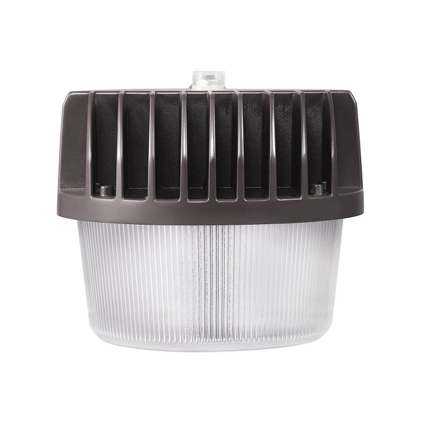 Globe Electric 45W Dusk to Dawn Barn Light Flood Light, Bronze Finish, 4500 Lumens, 4000K Daylight, Hardwired Integrated LED, Weather Resistant Outdoor, 17000193