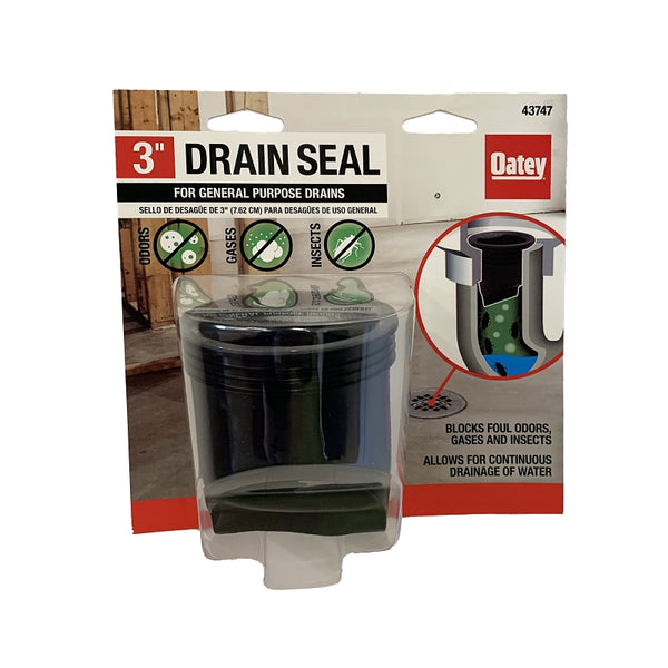 Oatey 43747 Seal for 3 Inch General Purpose Floor Drain, No Size, Black