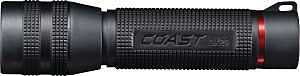 Coast GX20 1200 Lumen Waterproof Alkaline-Dual Power LED Flashlight with Twist Focus, Anti-Roll Cap and Textured Handle - Compatible with 4 x AAA Batteries (Included) or ZX750 Rechargeable Battery