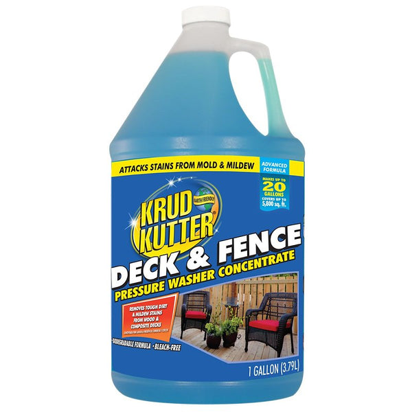 Krud Kutter Deck and Fence Pressure Washer Concentrate, 1 Gallon 385465