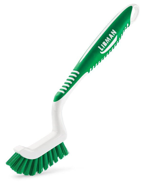 Libman 18 Tile and Grout Brush with Ergonomic Handle (00018)