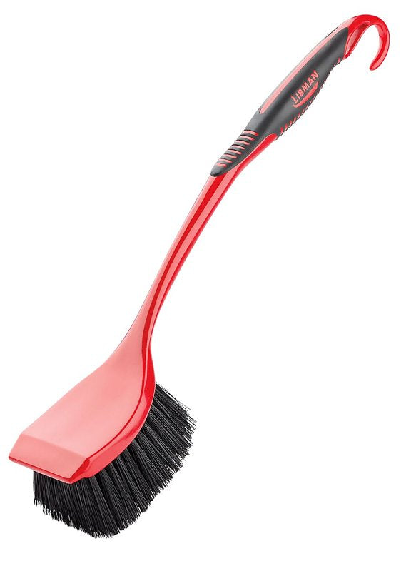 Libman 2-3/4 in. W Polypropylene Long Handle Scrub Brush 522