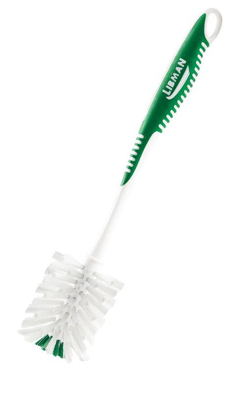 Libman 2.5 in. W Soft Bristle 12 in. Plastic/Rubber Handle Bottle Brush 1352