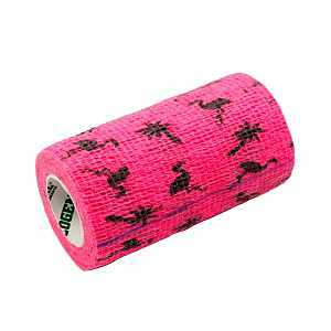 Syrflex Cohesive Bandage 4” Pink Flamingo 4pk