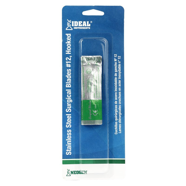 neogen corporation 2032 Ideal, 10 Pack, #12 Hooked, Surgical Blade