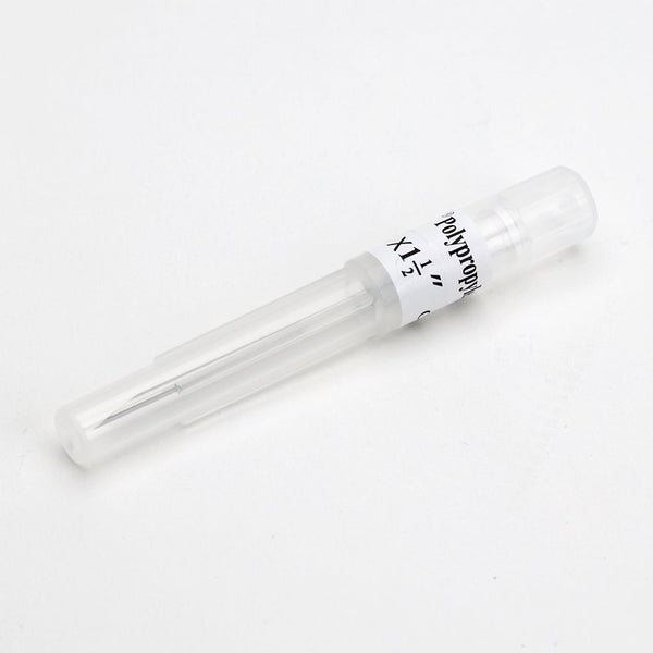 neogen corporation 9331 5 Pack, 16 Gauge x 1-1/2", Poly Hub Disposable Needle