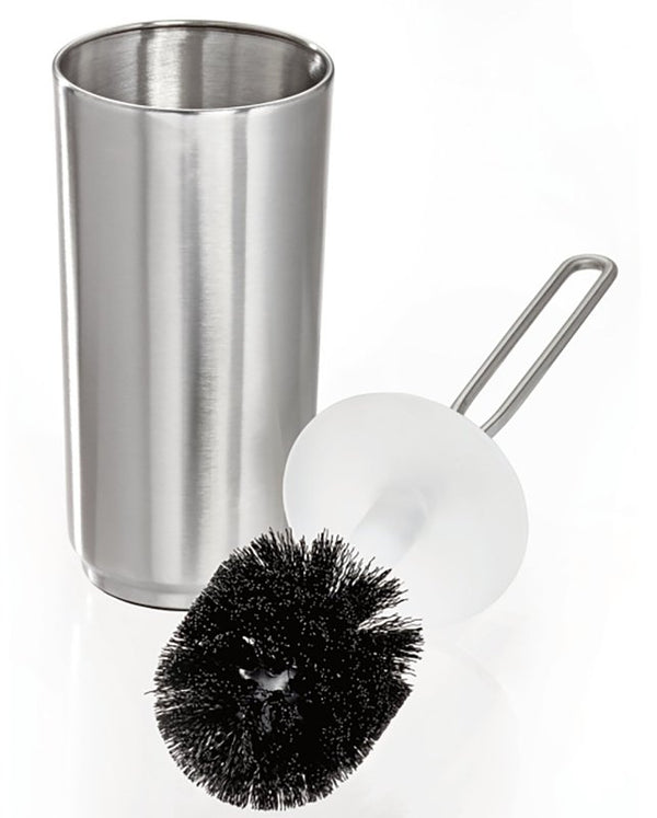 iDesign Austin Toilet Bowl Brush and Holder Set - Brushed 28230
