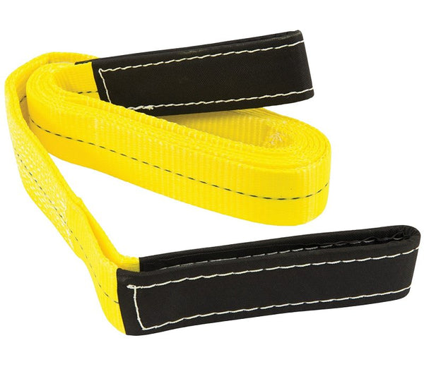 Keeper - 12? x 2" Performance Engineered Cargo and Load Lift Sling with Flat Loops - Type 3, Class 7 Rated Cargo Sling 02616