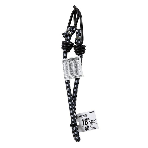 Hampton Products International Keeper Assorted Bungee Cord 18 in. L x 0.315 in. 1 pk - Case of: 10; Each Pack Qty: 110 A06019Z