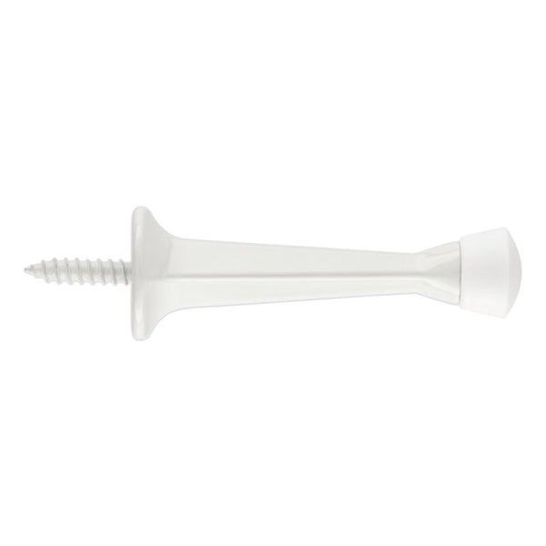 National Hardware N830-538 3 In. White Rigid Square Door Stop