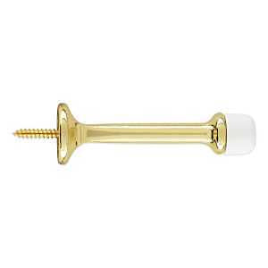 SPB236 3" Rigid Round Door Stop - Brass