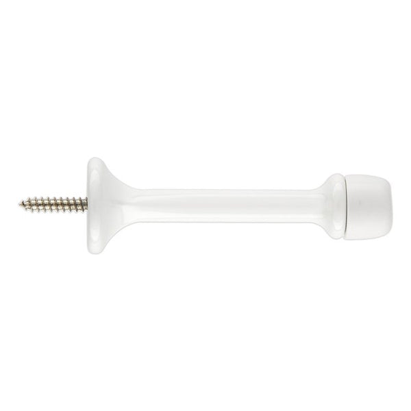 Rigid Round 3" Door Stop - White by National Hardware N830-549