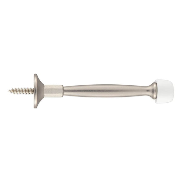 National Hardware SPB236 4" Rigid Door Stop - Satin Nickel N830-550