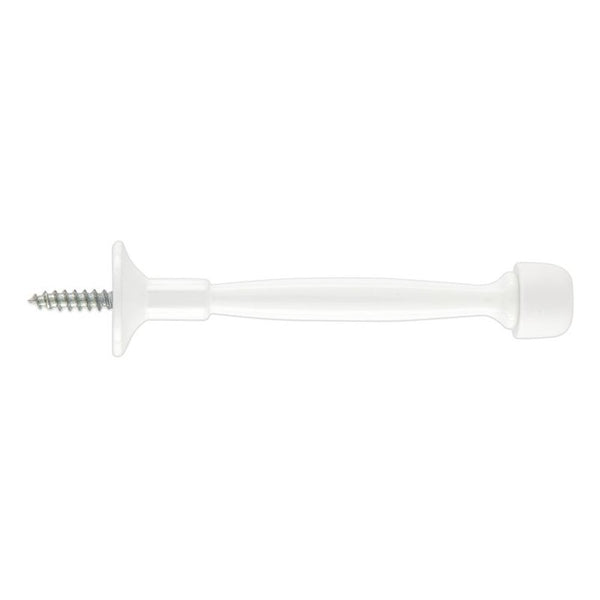 National Hardware SPB236 4" Rigid Door Stop - White N830-552