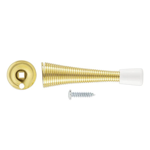 National Hardware N830-554 V232 Series Door Stop, Steel, Brass