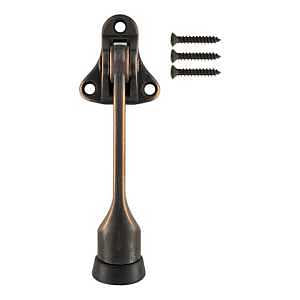 V238 4" Kickdown Door Stop - Oil-Rubbed Bronze