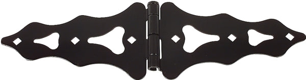 National Hardware N179-192 National Hardware 858BC 10" Ornamental Strap Surface Mount Gate Hinge - Single