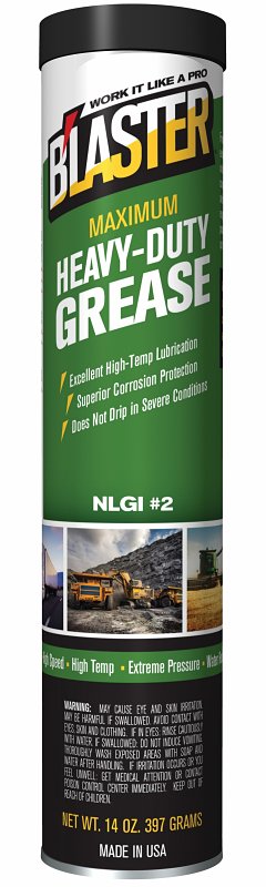 B'laster GR-14C-HDG Heavy-Duty Grease, 14 oz