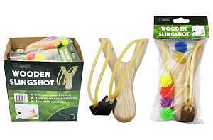Diamond Visions TM-2636 Wooden Toy Slingshot (1 Slingshot)
