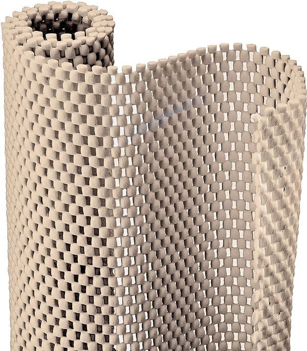 Con-Tact Brand Grip Premium Shelf Liner, Thick and Non-Adhesive Drawer Liner, Multi-Purpose and Easy to Use, 20" x 4', Taupe, Pack of 1 04F-C6O59-06