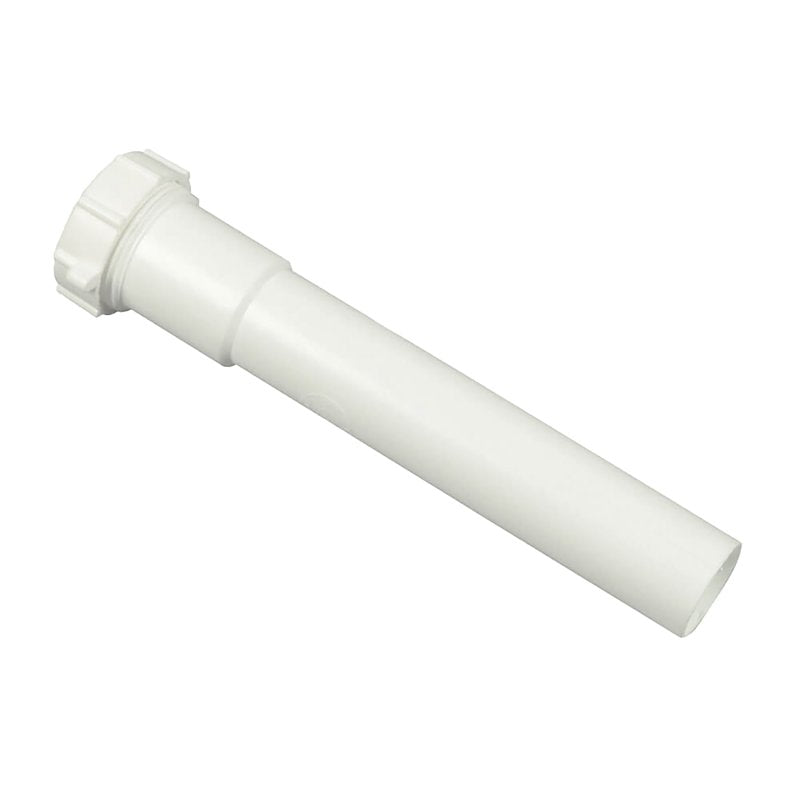Danco 51668 1-1/4 X 8 EXTENSION TUBE WHITE Household, 1-1/4" x 8"