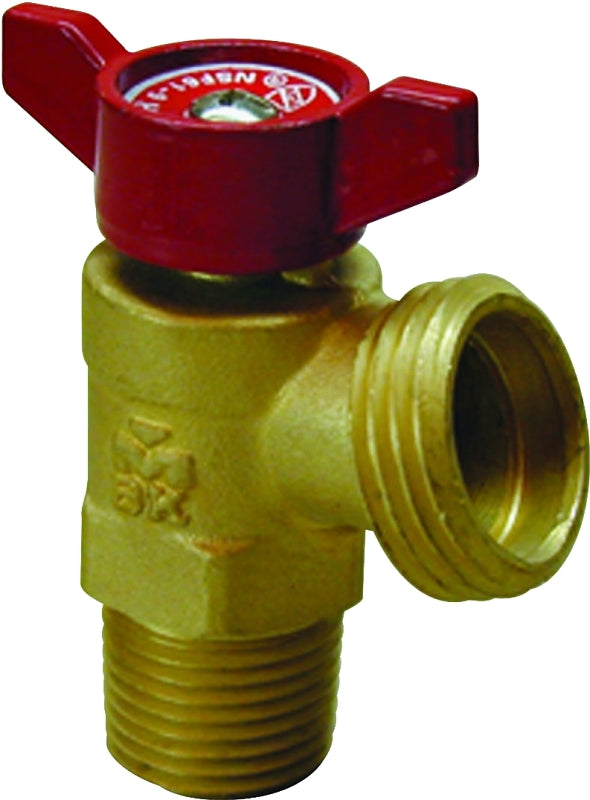 Mueller Industries 102-054HN Boiler Drain, 3/4-Inch
