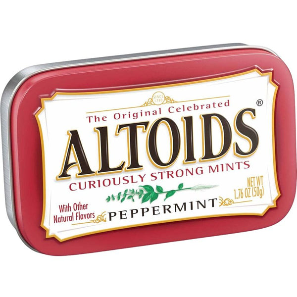 Altoids Wrigley Curiously Strong Mints 1.76 Oz. Tin 422926