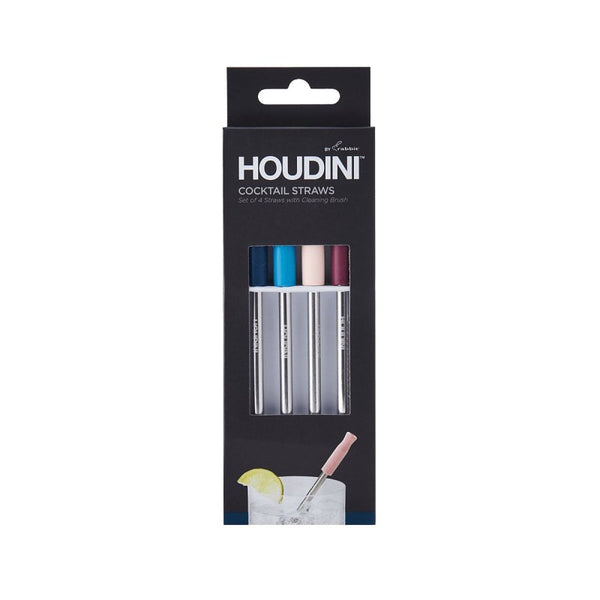 Houdini Assorted Cocktail Straws, 1 EA 5273271