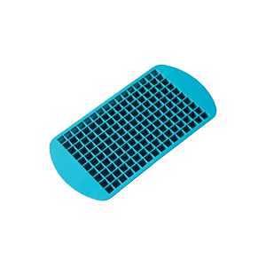 Houdini Crushed Ice Cubes Tray, Produces 160 Mini Cubes, Blue