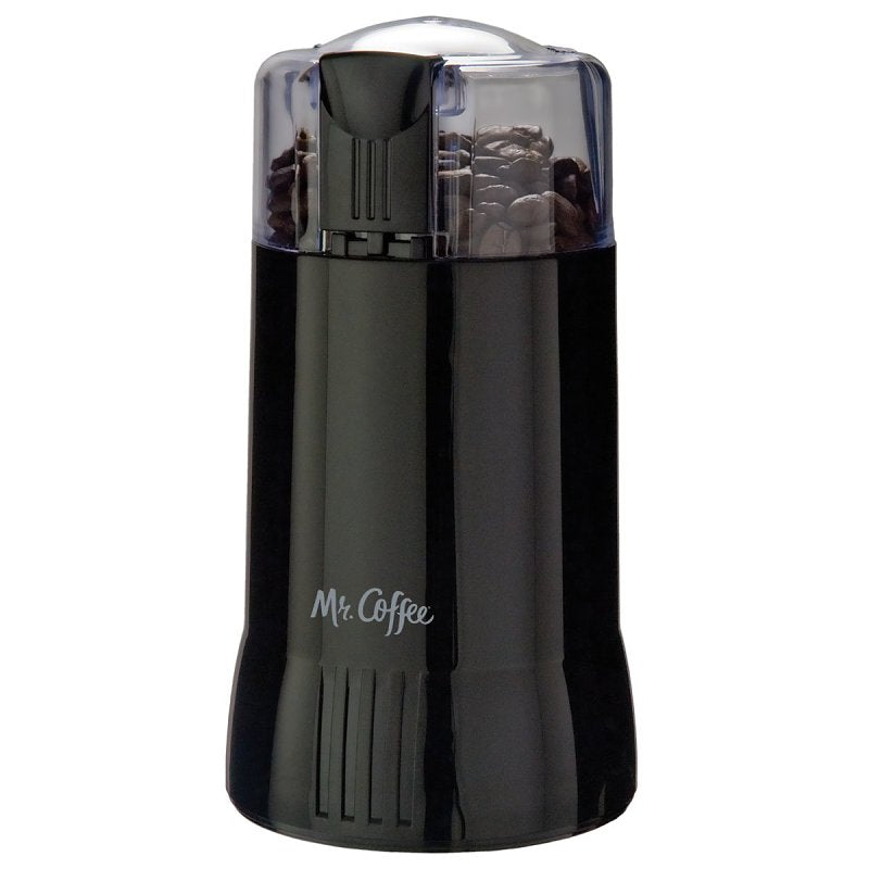 Mr. Coffee Electric Coffee Grinder|Coffee Bean Grinder| Spice Grinder, Black