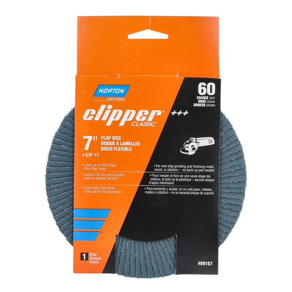 Norton Flap Disc 60GRIT 7" Type 27 70184609167