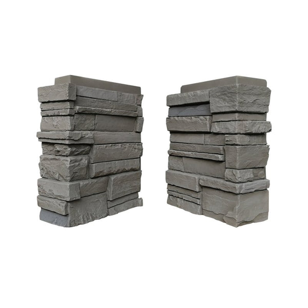 DuraKwik? Polyurethane Faux Stacked Stone Corners (4ft) - Arizonal Trail 310ATC