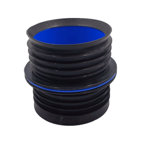New Fernco 4" ICON Pushfit DWV Internal Coupling Sheared Off Pipe Connector, Plastic, Cast Iron and Copper IC44P