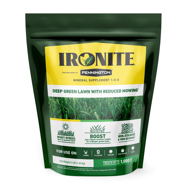 Ironite 100519429 1-0-1 Mineral Supplement/Fertilizer, 3 lb 100544882