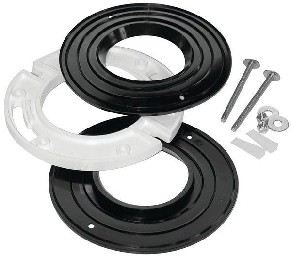 Oatey 43645 Closet Flange Spacer Kit, 1/2-Inch, Black and White