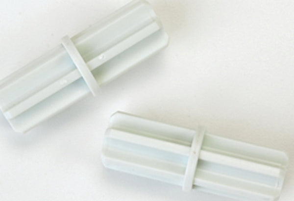 ClosetMaid 75651 SuperSlide Hanging Bar Connector, White, 2-Pack