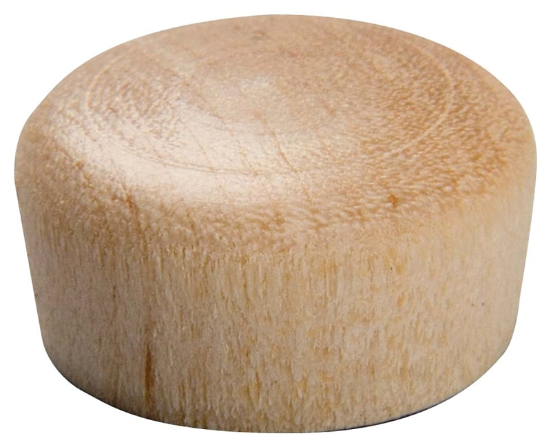 25 Piece 1/4" Dia. Hardwood Round Head Screwhole Plug