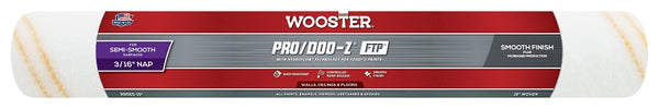 Wooster Brush RR665-18 Inch Pro Doo Z FTP Roller Cover, 3/16-Inch Nap