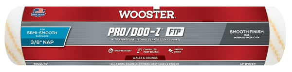 Wooster Brush RR666-14 Inch Pro Doo Z FTP Roller Cover, 3/8-Inch Nap