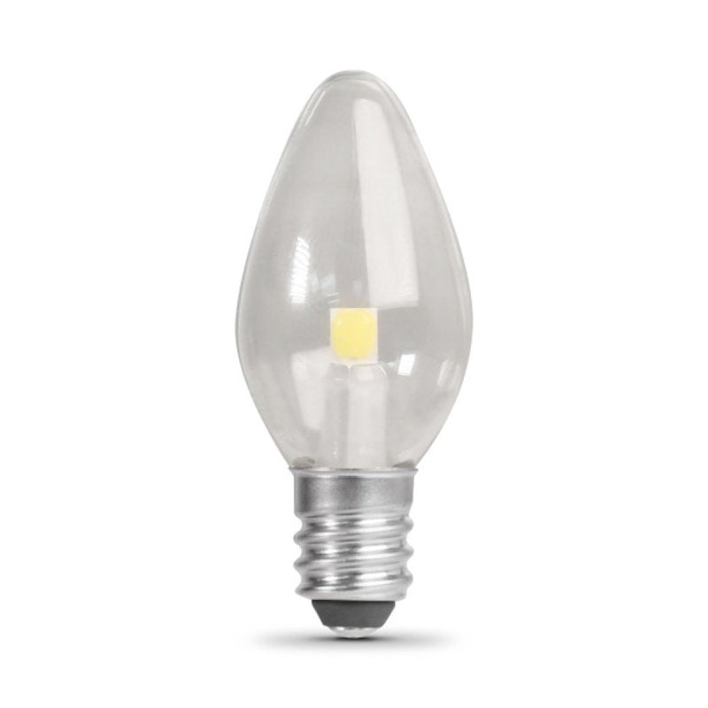 Feit Electric BPC7/LED Night Light Bulb, Non-Dimmable LED, Uses Less Than 1W