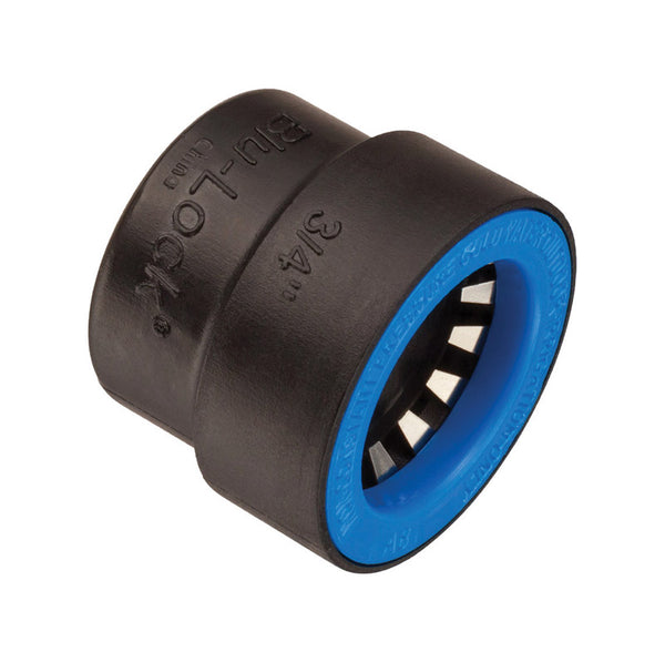 Orbit Blu-Lock 3/4 in. Push Cap 31380 (10-Pack)