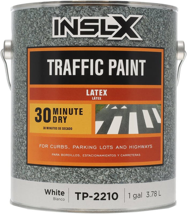 INSL-X PRODUCTS CORP TP2210 Curb Paint, White TP2210099-01