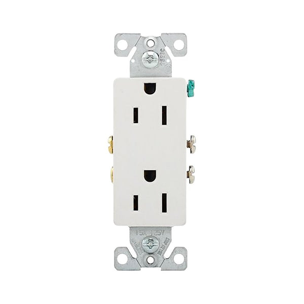 Eaton 15a-125v Receptacle Wht 1107W
