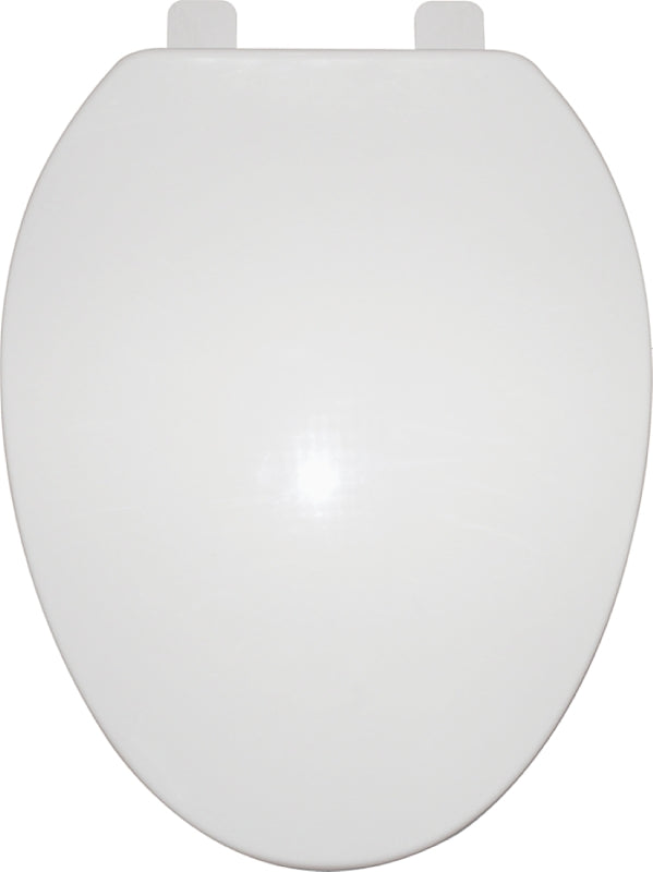 MINTCRAFT CS02-W3L ProSource Toilet Seat, for Use with Elongated Bowls, Plastic